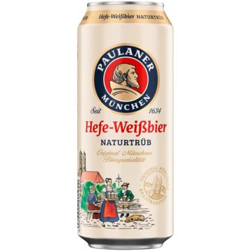 Paulaner Hefe Weißbier Naturtrüb 0,5l Dose