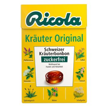 Ricola Kräuter Original ohne Zucker