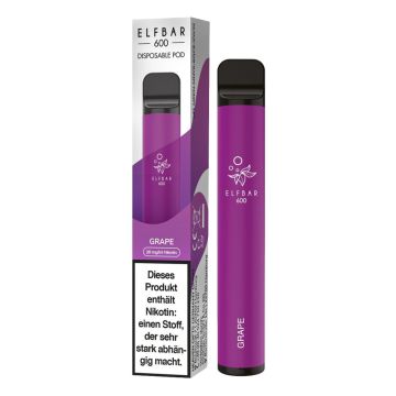 ELFBAR E-Shisha 600 Grape 20mg/ml