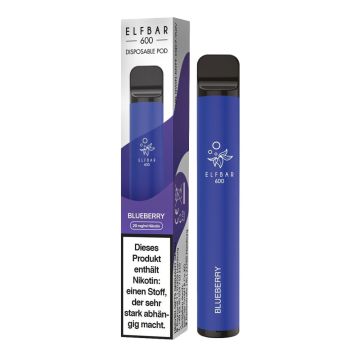 ELFBAR E-Shisha 600 Blueberry 20mg/ml