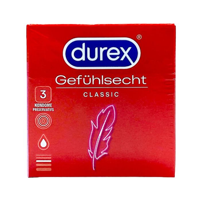 Durex Gefühlsecht Kondome (3 St.) Durex Gefühlsecht Kondome (3 St.)