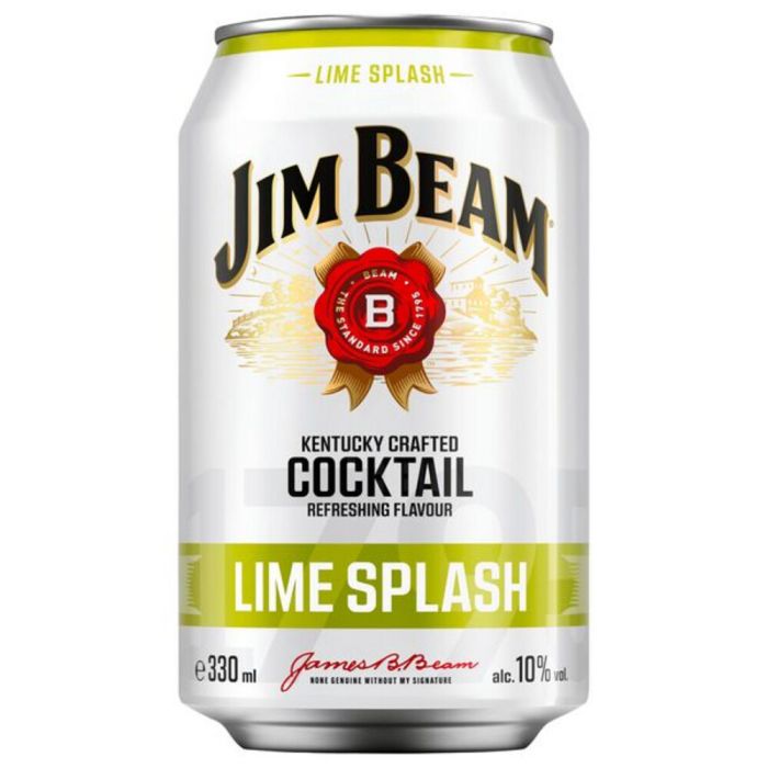 DPG Jim Beam Lime Splash 10% DPG Jim Beam Lime Splash 10%