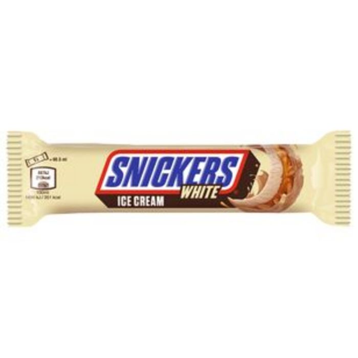 Snickers White Ice Cream Snickers White Ice Cream